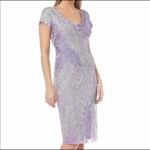NWT JS Collections Leaf Soutache Dress
